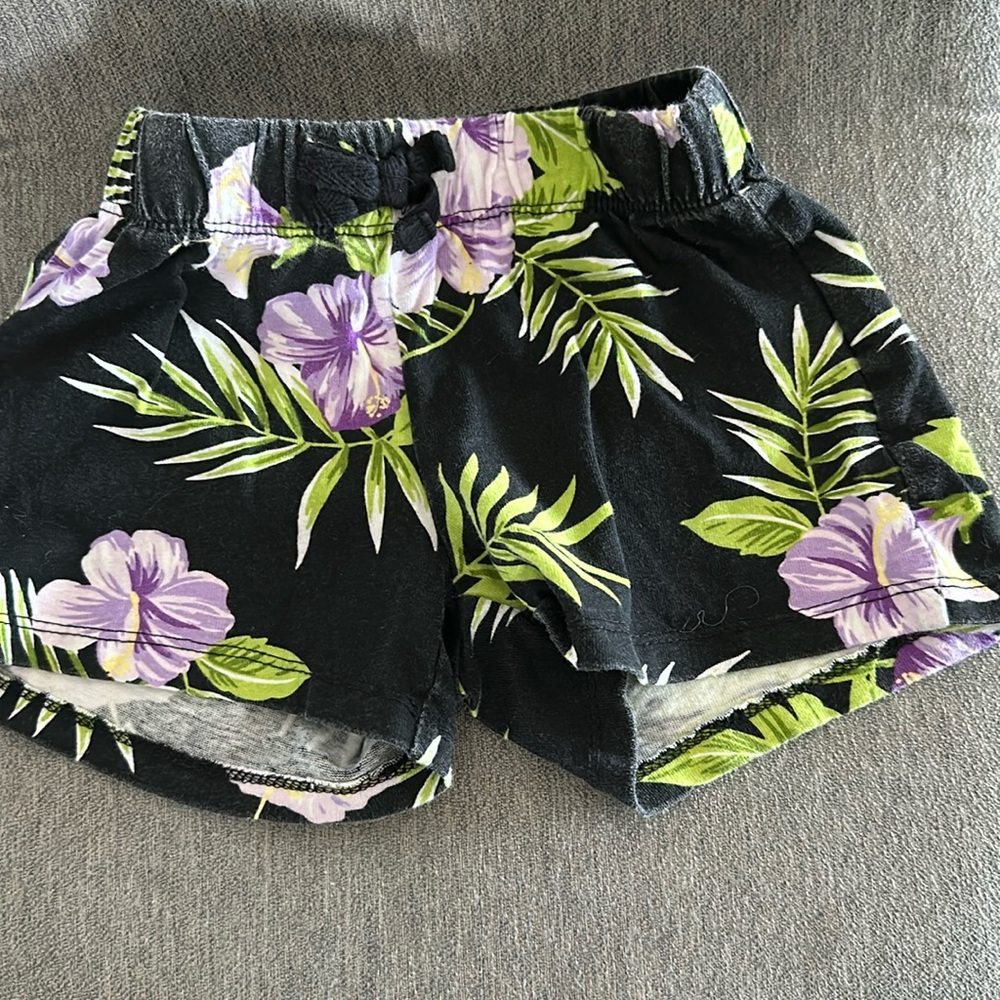 Girls Tropical Shorts